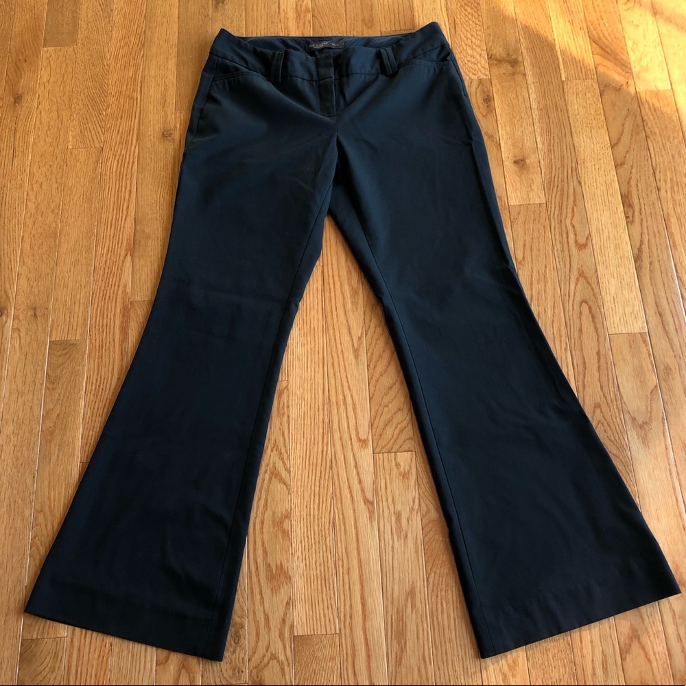 The Limited Drew Fit Black Dress Pants